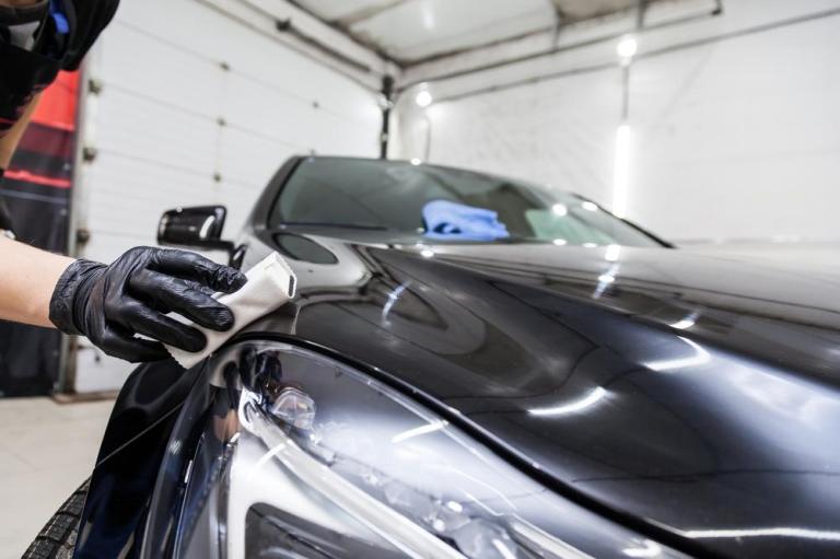 La protection céramique rend la carrosserie éclatante et durable.